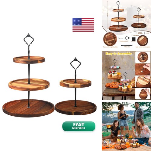 Maitys pack wooden cupcake - 2,