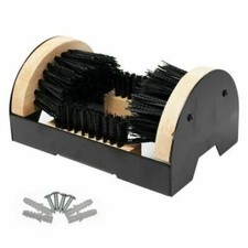 Outdoor Door Step Boot Scraper Brush Cleaner Mat Removes Mud Dirt Shoes & Wellys