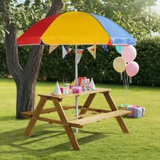 3 in 1 Kids Picnic Table Set