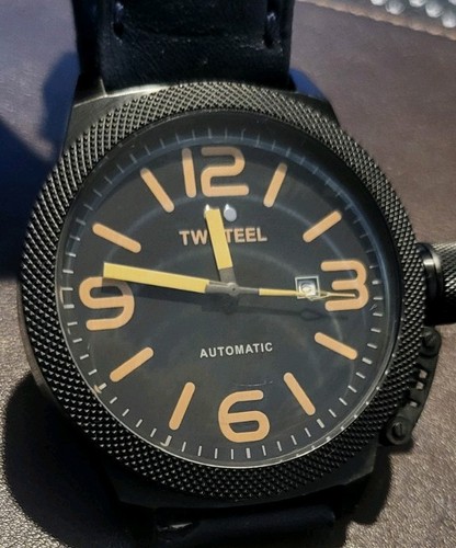 Steel automatic watch - steel,
