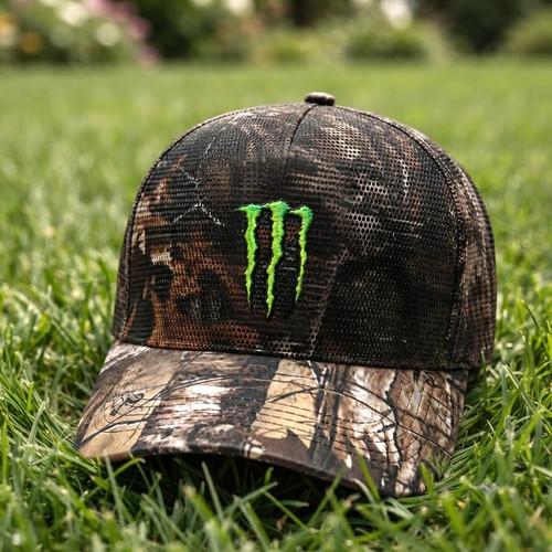 Monster energy camo trucker - monster,
