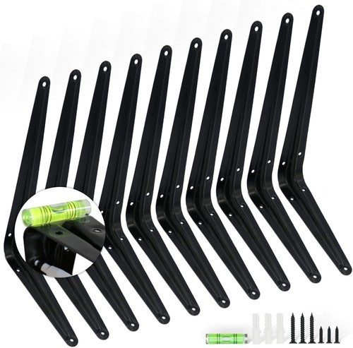 10pcs shelf brackets 10 - 8", 10"