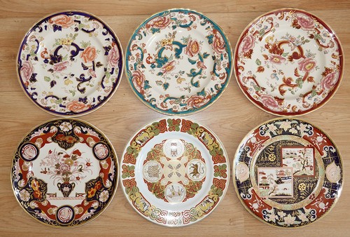 Six spode and mason - spode, mason's