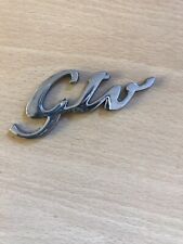 alfa gtv badge