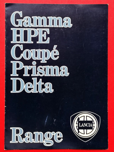 1983 lancia range sales - 1983-84,