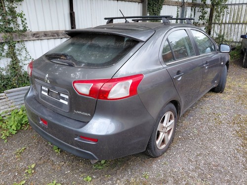 Mitsubishi lancer 2009 grey - mitsubishi,