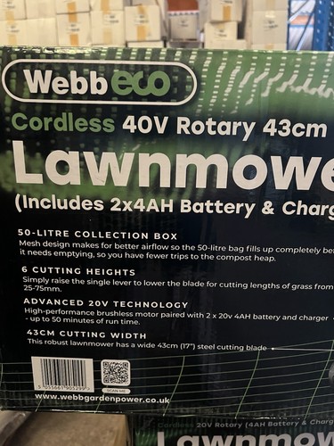 Webb cordless 20v - webb,
