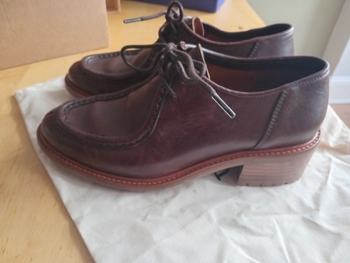 Sessun brown leather - , brogues