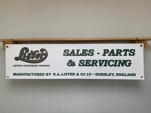 Lister stationary engine - lister,