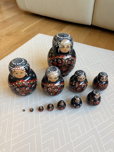 12pc russian matryoshka - 12pc,