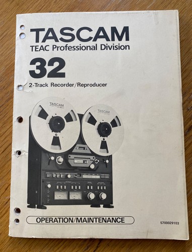 Tascam operation - 32,
