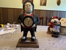 John Bull Cast Iron Clock Good