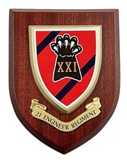 21 Engineer regiment Royal Engineers Military Wall Plaque
