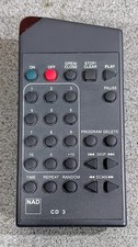 NAD CD 3 Remote Control for CD