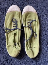 Bensimon Plimsole Shoes Lime Green, Size 40/6.5 Never Been Worn