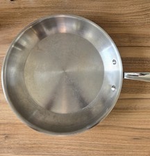Mauviel France 1830 Copper & Stainless Steel Frying Pan inner 9.4''/outer 12.8''