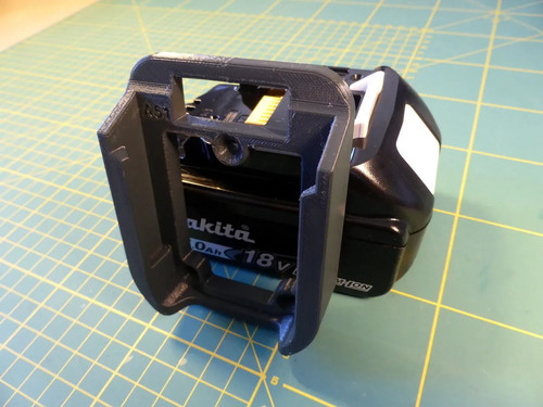 Battery mount hanger shelf - 6x,