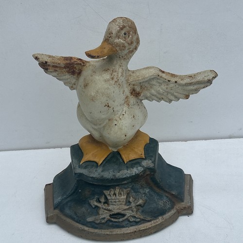 Vintage cast iron - cast, duck