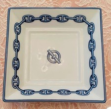 Hermes Ashtray Chaine d'Ancre Platinum from Japan Popular 20231007M