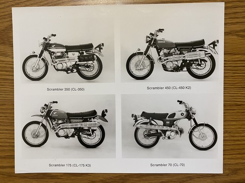 Rare 1969 honda cl450 - rare,