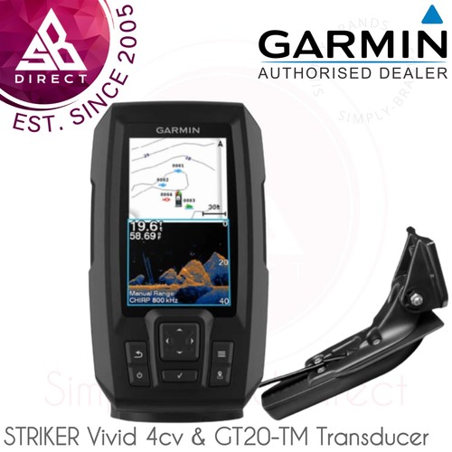 Garmin striker vivid 4cv - striker, 4.3"