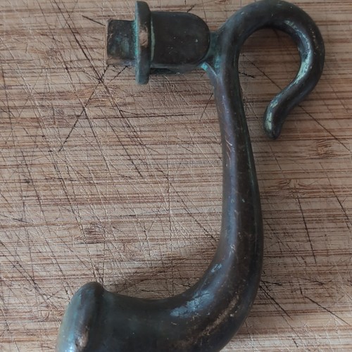 Antique original brass metal - original,