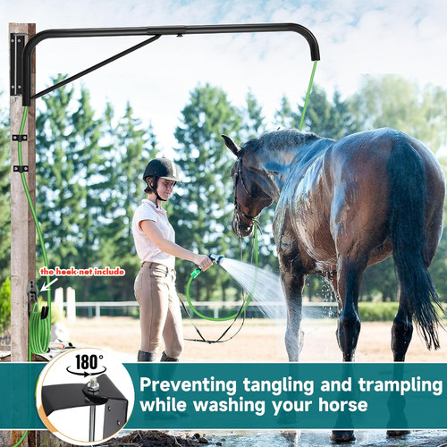 Hose boom anti tangling - hose,
