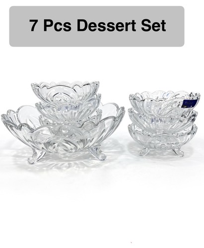 7pcs glass bowls set - 7pcs,