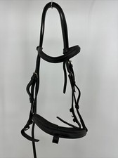 Black CTD Bridle Flash