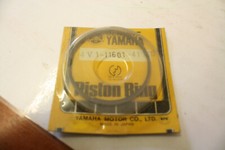 NOS YAMAHA 1981 YZ80 YZ 80 4TH 1.00 O/S PISTON RINGS 4V1-11601-41