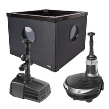 HOZELOCK RAISED POND SET 500L GARDEN PATIO AQUARIUM WILDLIFE WATER FEATURE EASY