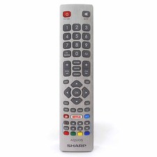 Genuine Sharp Remote Control For LC-50CFG6001K LC50CFG6001K 50" FHD Smart LED TV