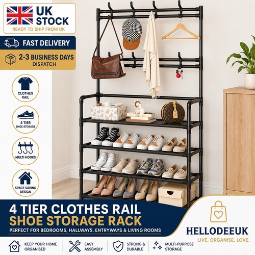 Tier clothes rail - tier, shoe