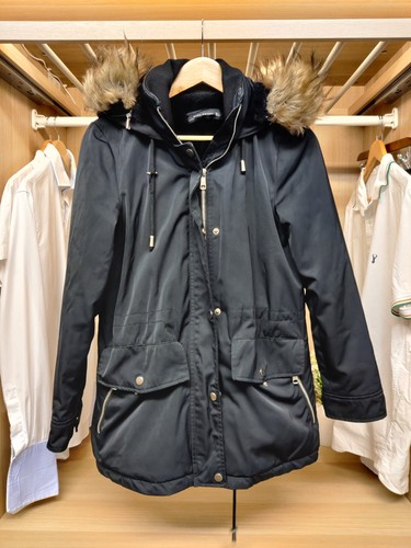 Zara woman parka coat - zara,