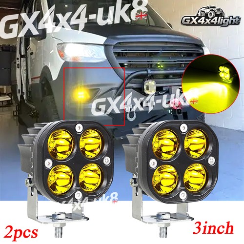 2pcs inch yellow - 2pcs,