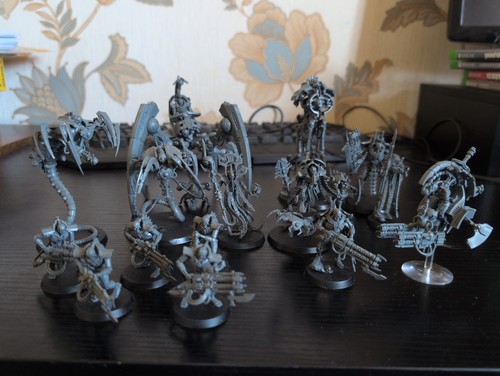 Warhammer 40k necron army - warhammer,