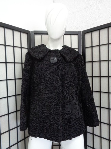 Excellent black astrakhan - excellent,