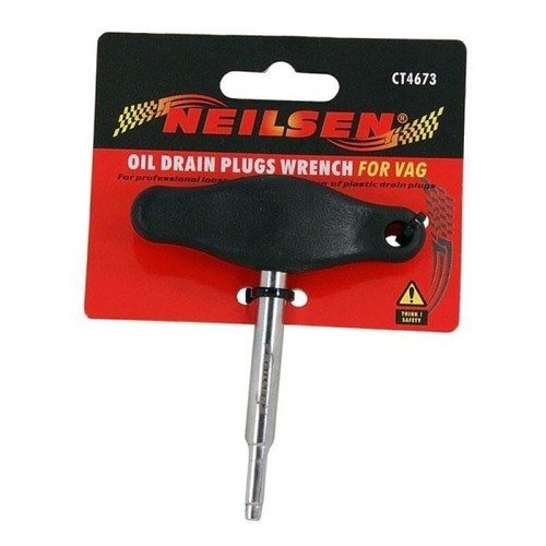 Oil sump plug key - key, plastic