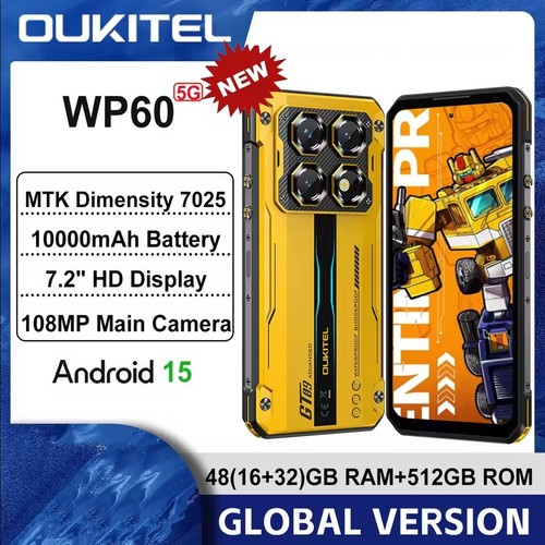 Oukitel wp60 rugged phone - wp60,