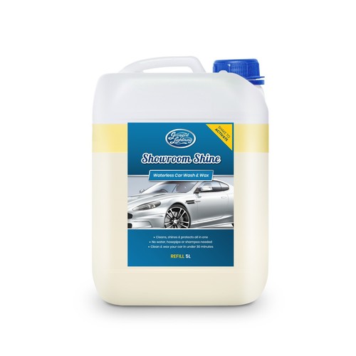 Waterless wash wax showroom - &,