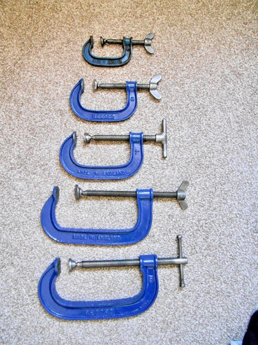 Vintage record clamps - record,
