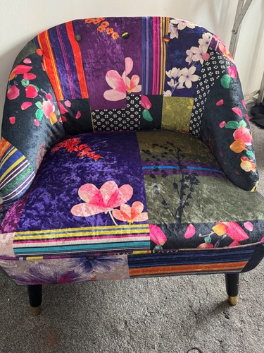 Patchwork chair bought from - patchwork, chair,