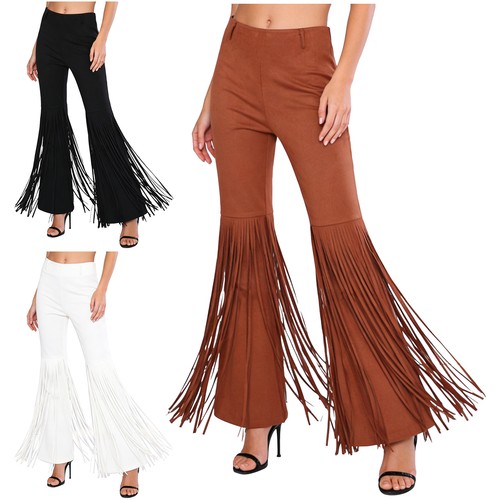 Womens cowgirl tassels faux - cowgirl,