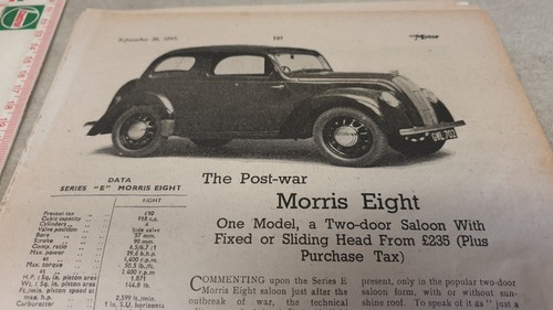 1945 morris series e - 1945,