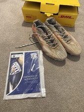 Signed Match Worn Boots Adam