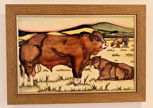Moorcroft limousin bull - bull, and