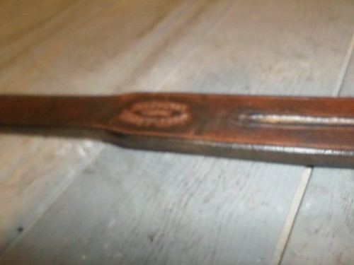 Tawse cane 2tail genuine - tawse/cane, h