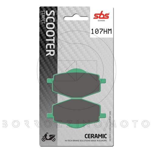 Sbs 107hm brake pads - 107hm, rear