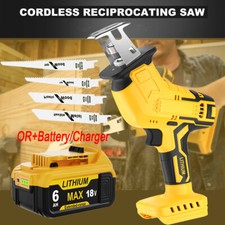Cordless Reciprocating Saw Electric Wood Metal Cutter For DeWalt 18V 20V Battery