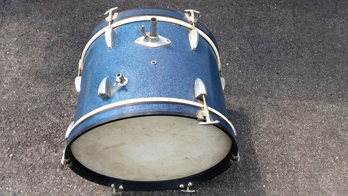 Vintage bass drum - drum,